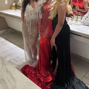 Custom Prom dress created by Premier Designer
